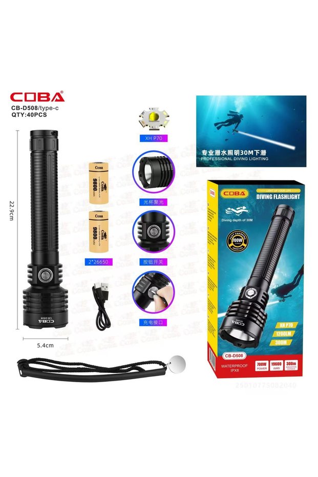 Lanterna CB-D508-TG