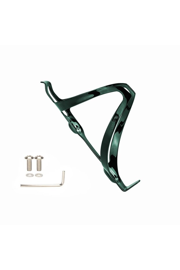 R31 dark green Gradient Metallic Pearl Paint Bicycle Bottle Cage Pink Gray Green Aluminum