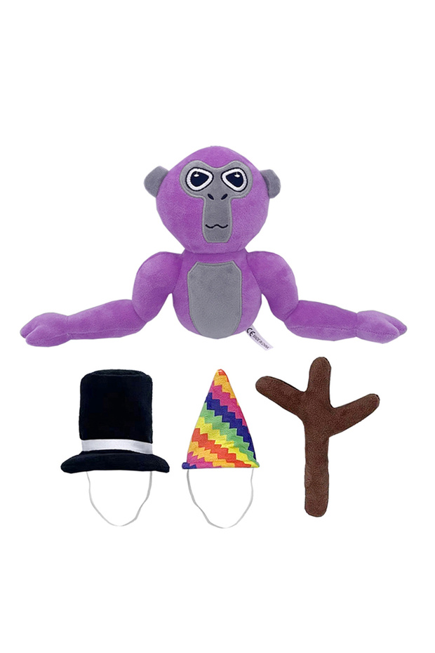 06 2026 Gorilla Tag Monke Plush Toy Cute Soft Stuffed Cartoon Anime Home Decoration Dolls Kaw