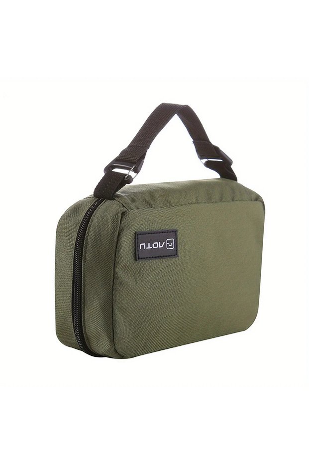 green Hanging Men's Toiletry Bag Large Waterproof Cosmetic Bags Travel Organizer Lady Toiletries Mak