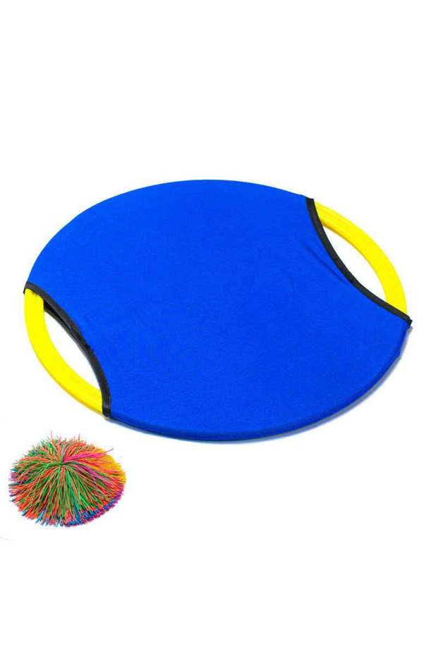 28CM Blue Bouncing Circle Throwing Training Toys Parent Child Interaction Party Favors Fun Outdoor S