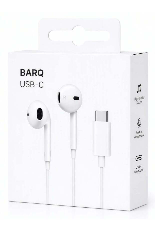 BARQ Type-S USB-C Wired Headphones for iPhone
