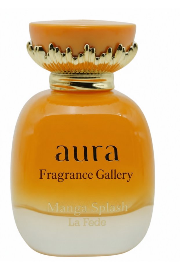 Aura Manga Splash Eau de Parfum for Women 100ml, Fruity Floral Fragrance with Mango & Vanilla