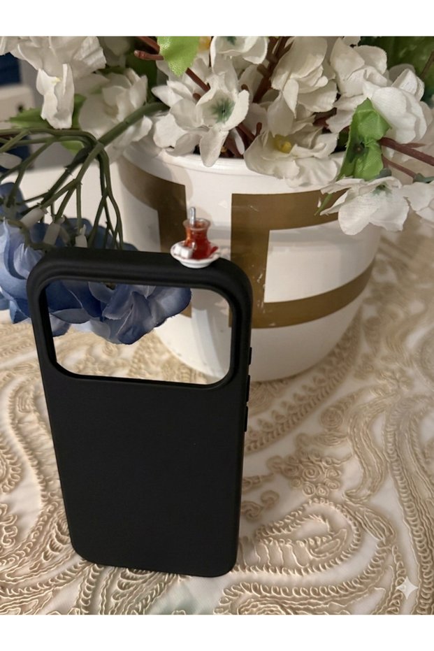 iPhone 18 Pro Silicone Case with a Sugar-Themed Tea Design.