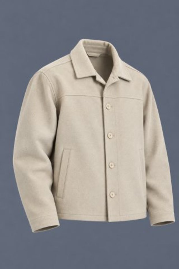 Men's Kaše Seasonal Comfortable Cream Jacket