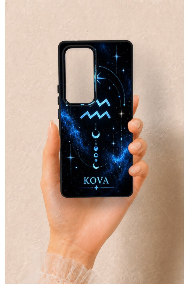 Vivo V30 Compatible Bucket Constellation-Themed Patterned Silicone Case.