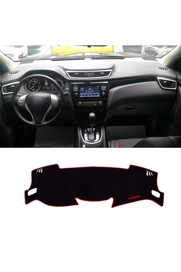 Red Side J11 LHD For Nissan Qashqai J11 2014-2016 2017 2018 2019 2020 Car Dashboard Cover Dash Mat S