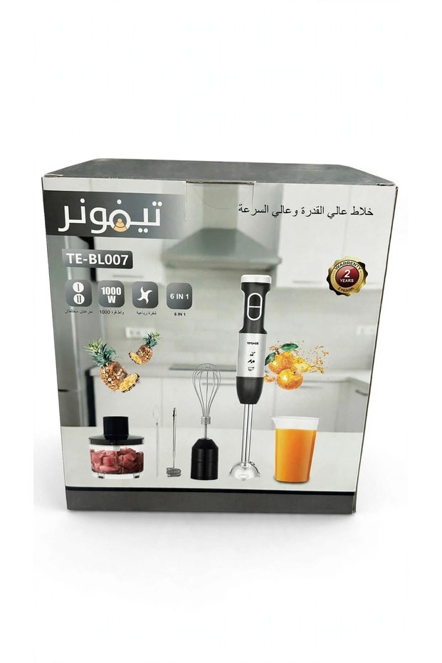 Tefoner 6 in 1 Multi-Function Hand Blender Te-Bl007