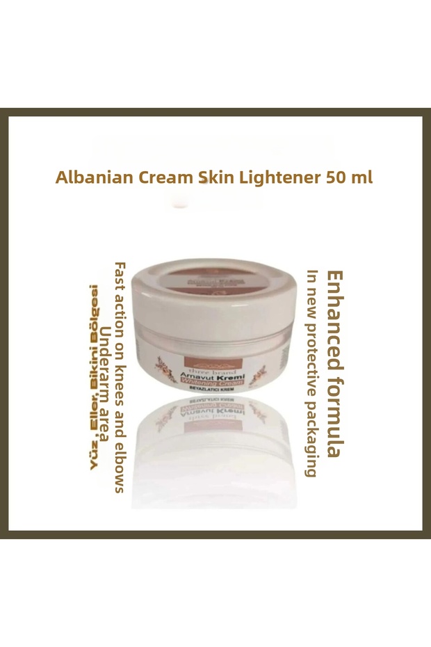 Whitening Cream, Albanian Cream, 50 mL, Cream BX