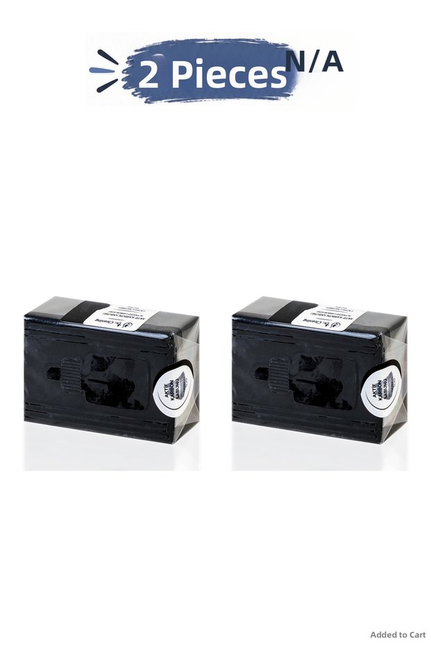 Spt-Gld - Activated Charcoal Soap 100 Gr - 2 Pieces (214420) Set Product