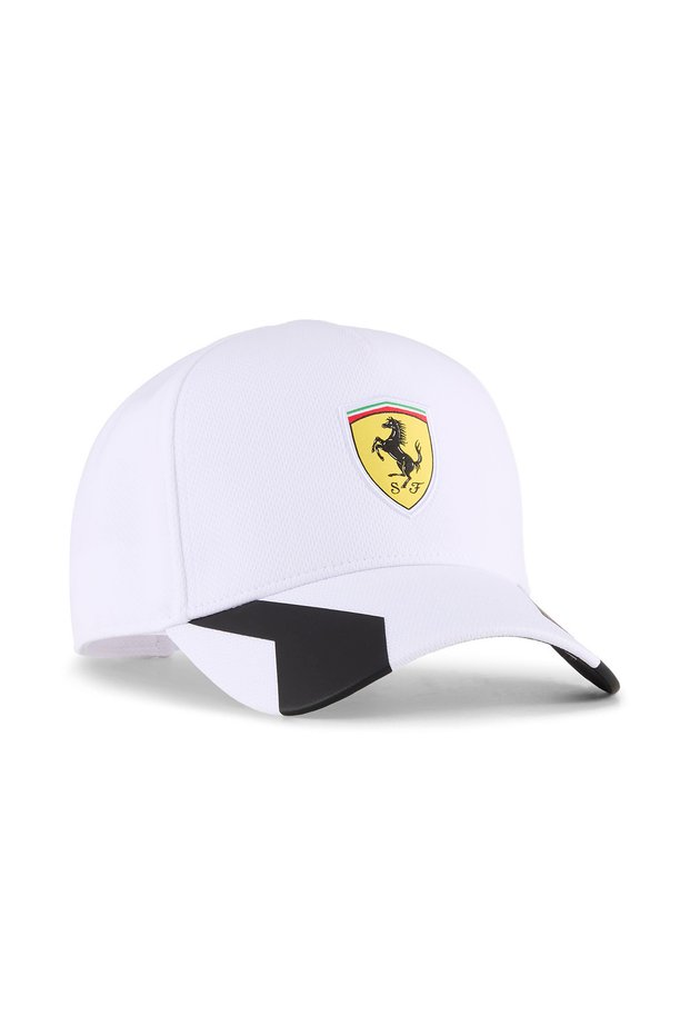 Ferrari Unisex White Casual Style Hat 02689104