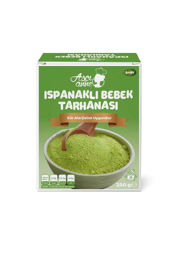 Spinach Baby Tarhana - Dairy Allergic - 6+ Months - 250g