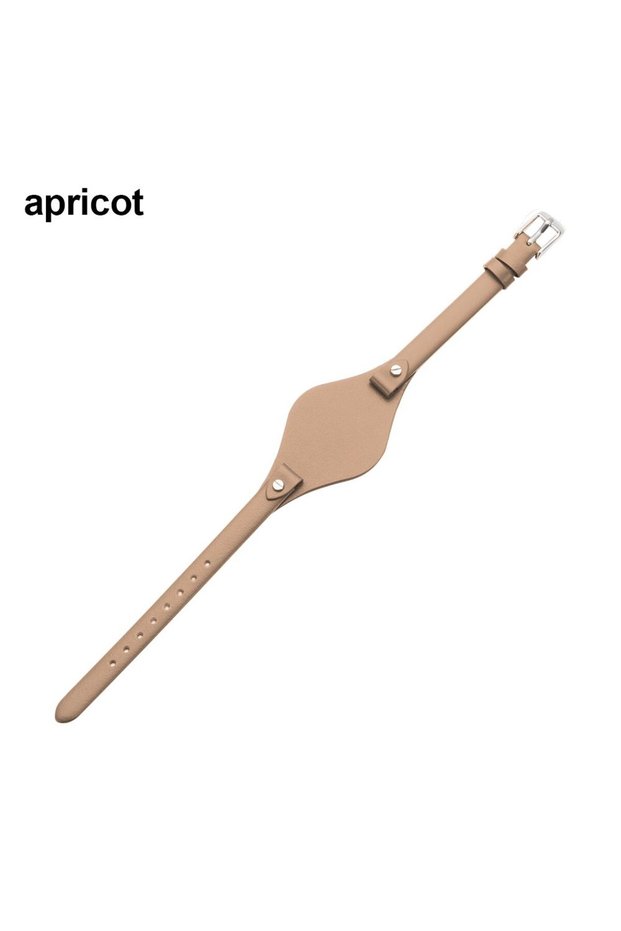 apricot Genuine Leather Watch Strap Women Watchband for Fossil ES3077 2830 3262 3060 4176 4119 4026
