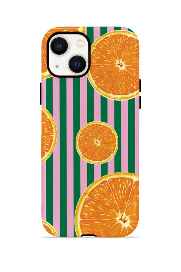 iPhone 15 Plus Vorian MagSafe Double-Layered Case - Orange Grove Cabana