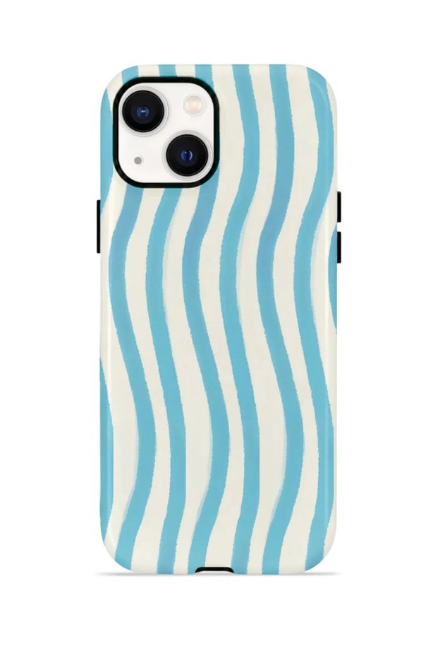 iPhone 15 Plus Vorian MagSafe Double-Layered Case Aqua Wave Riviera