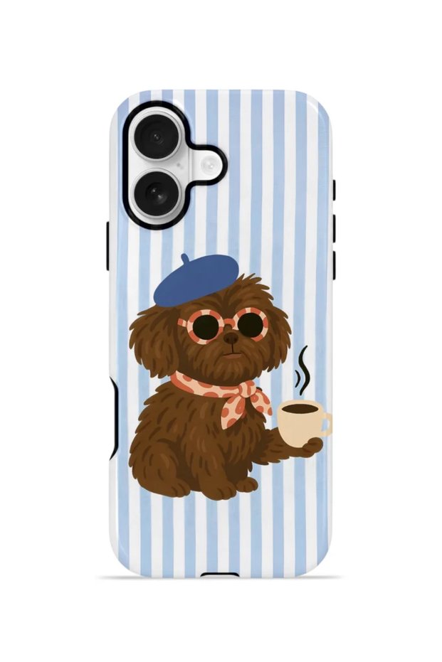 iPhone 16 Vorian MagSafe Double-Layered Case - Cafe Dog Riviera