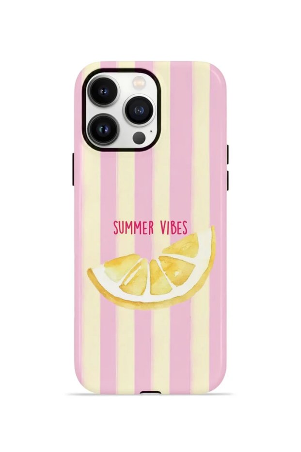 iPhone 14 Pro Max Vorian MagSafe Double-Layered Case - Summer Vibes Lemon