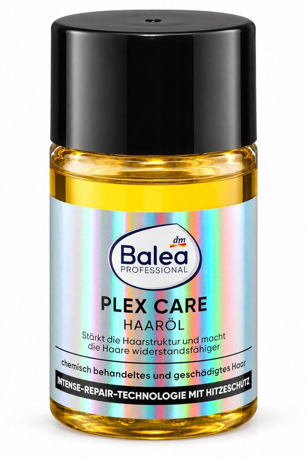 Professional Plex Care Hair Oil for Coloured, Bleached & Highlighted Hair, Damaged Hair Care, Smoothness & Shine, 230°C Heat Protection, 50 ml