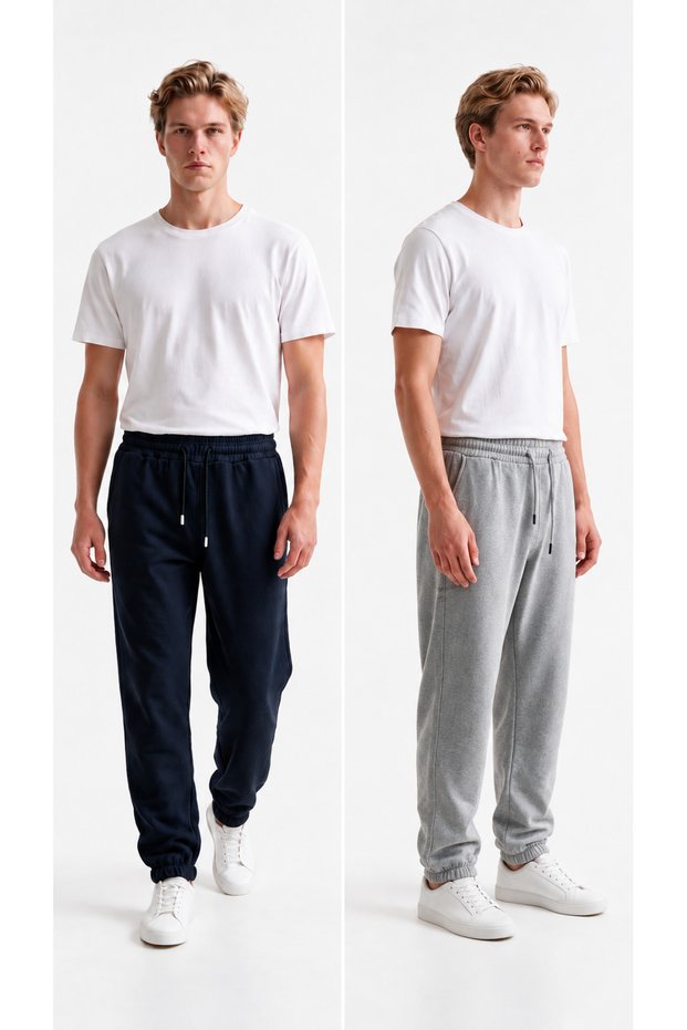 3-Yarn, 2-Ply, Brushed Inside Waistband Sweatpants