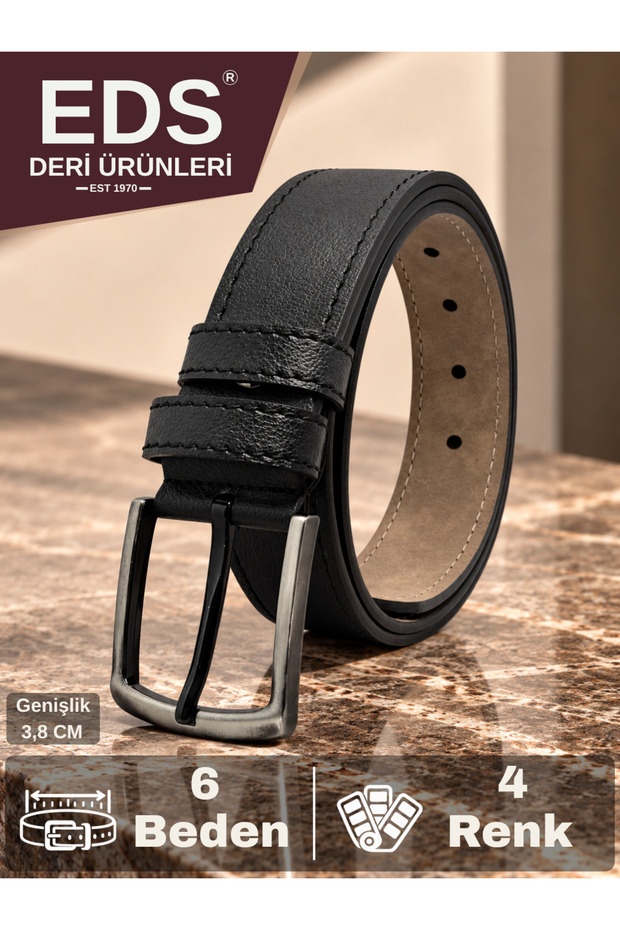 MEN'S BLACK SPORTS BELT