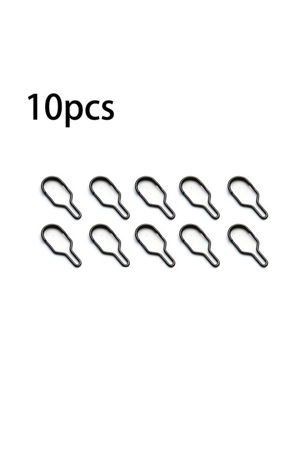 10pcs 10/30/60pcs Fishing Link Clip For Carp Hair Rig Feeder, Fishing Tackle Accessories