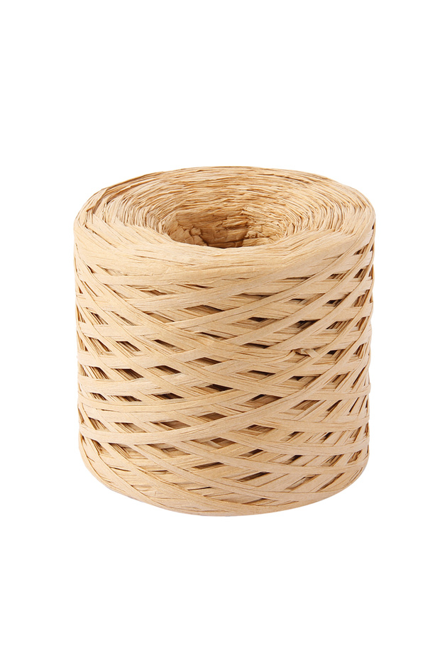 200M 200/400M Raffia Paper Ribbon DIY Craft Raffia Straw Yarn for Knitting Crocheting Paper Threads