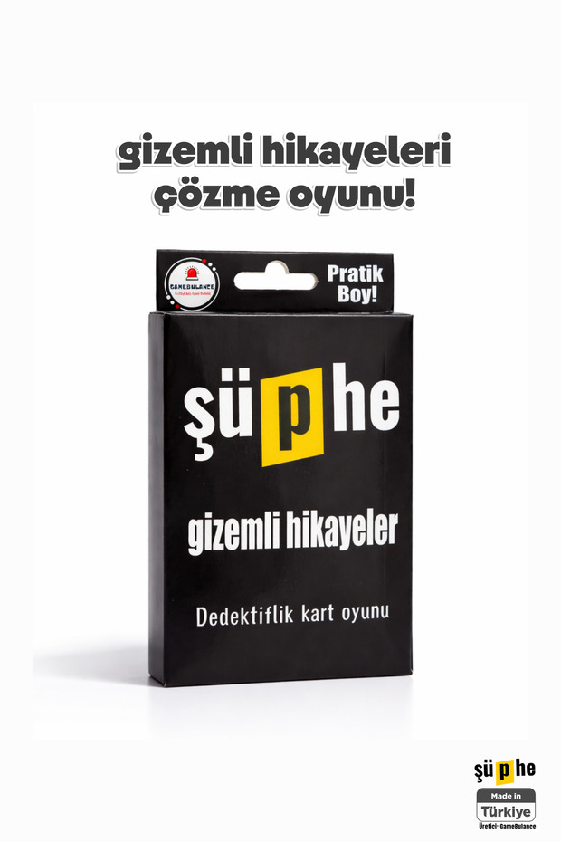 Doubt Detective Game - Yes No Game - Detective Game - Brain Game - Box Game - Card Game