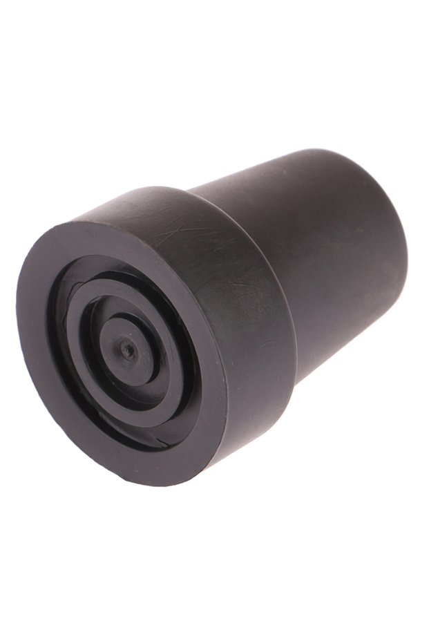 black 19mm Antiskid Rubber Crutch Tip Pad Durable Rubber Anti-Slid Heavy Duty Canes Replacement For