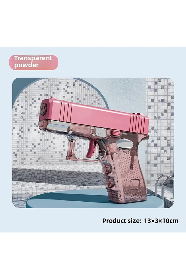 pink Unicorn Water Spray Toy Double Nozzle Water Gun Dinosaur Press Type Watergun Cartoon Animal Wat