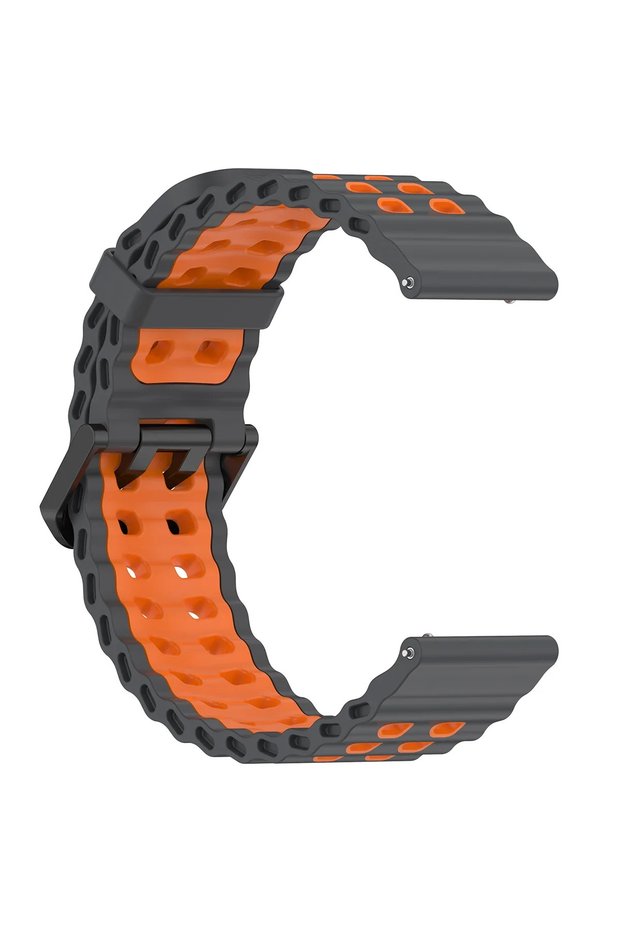 24mm SpaceHO 22mm 24mm Silicone Strap For Suunto 9 Baro 7 D5 Spartan Sport Wrist HR Smart Watch Band