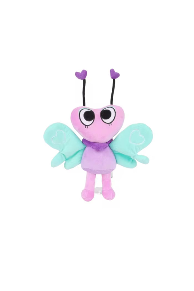 J New Dandy's World 35cm Plush Cute Dandy World Scrap Stuffed Horror Game Goob Pebble Plushie