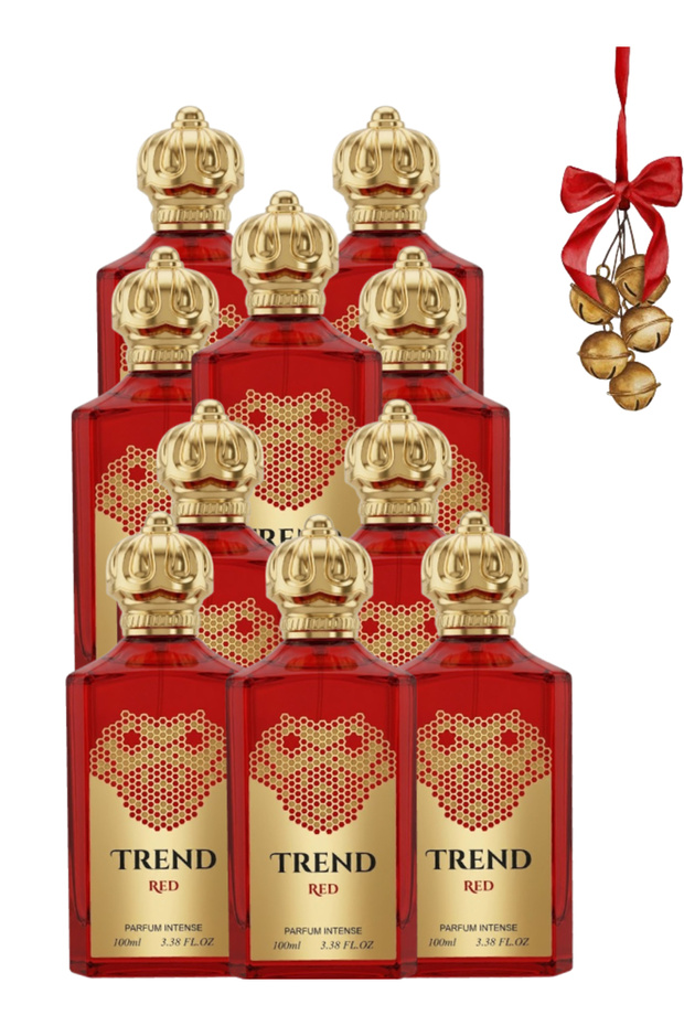 10 قطع عطر أحمر 100 مل