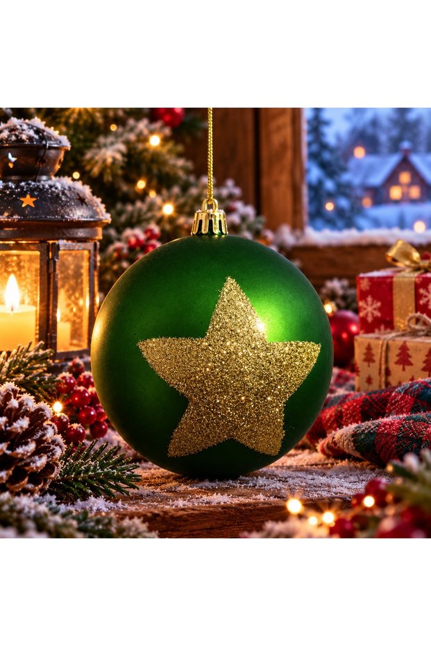 VIP HIGH-QUALITY GIANT BALL ORNAMENT 15 CM GREEN BALL ORNAMENT GIANT CHRISTMAS TREE ORNAMENTS CHRISTMAS TREE ORNAMENTS
