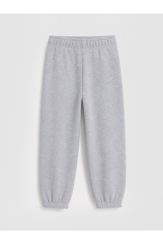 Gray 3-Thread Solid Standard & Regular Girls' Pants—The NEVAVM Difference
