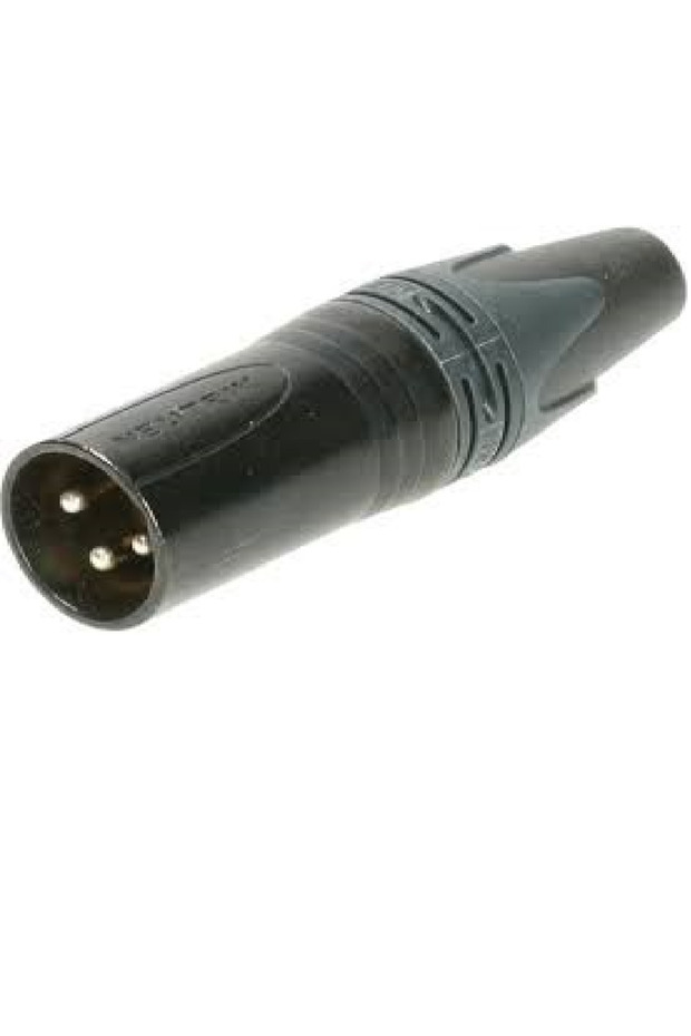 3 Pin XLR male cable connector