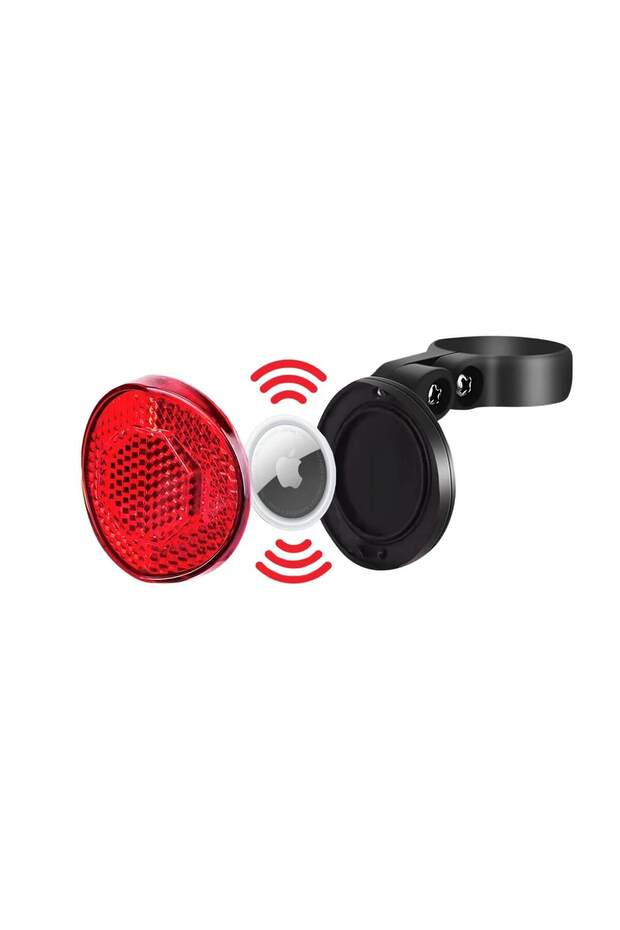 Airtag Bike Mount Reflector - Bike Airtag Holder