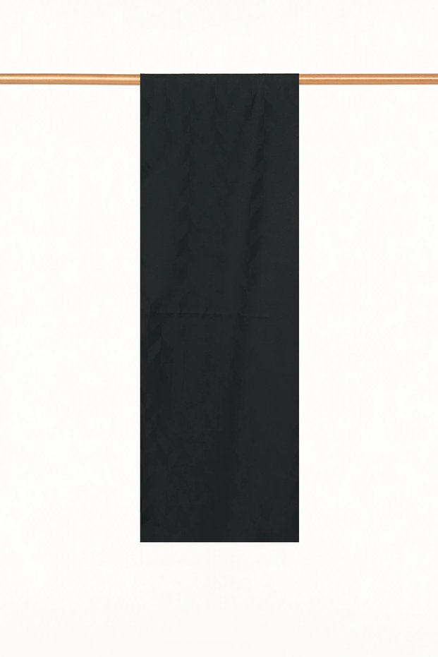 Herringbone Patterned Shawl, Black