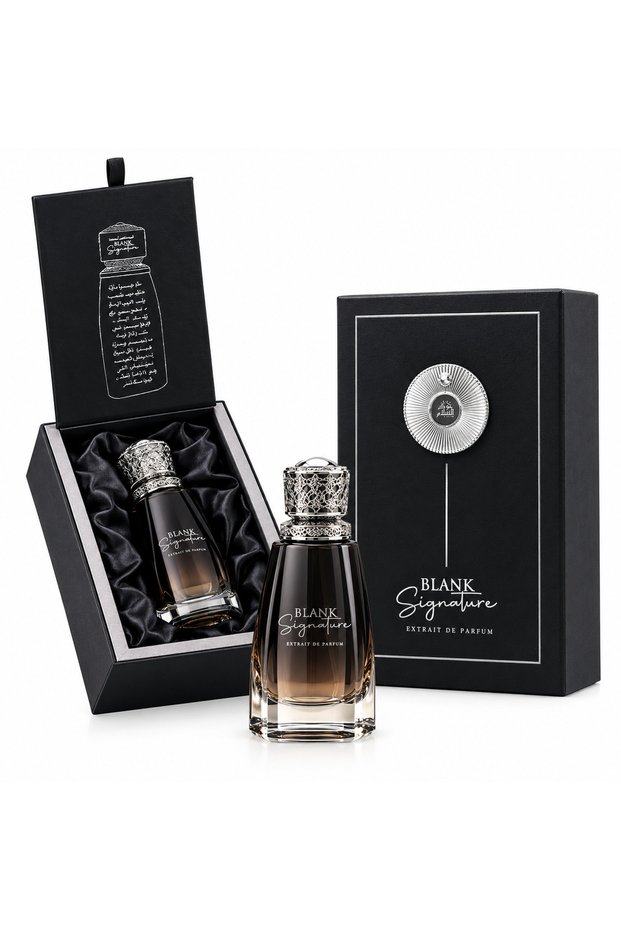 BLANK Signature Extrait de Parfum by Oud Al Salam, Premium Unisex Fragrance, Elegant Luxury Perfume with Stylish Gift Box