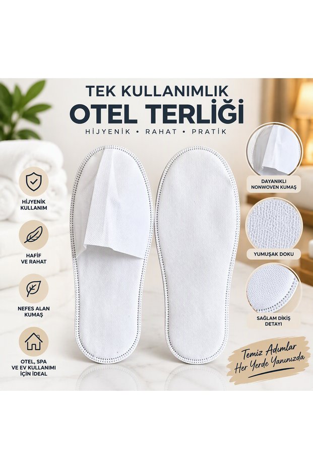 ULTRASONIC DISPOSABLE SPA/HOSPITAL/BEAUTY SALON Slippers, 250 Pairs