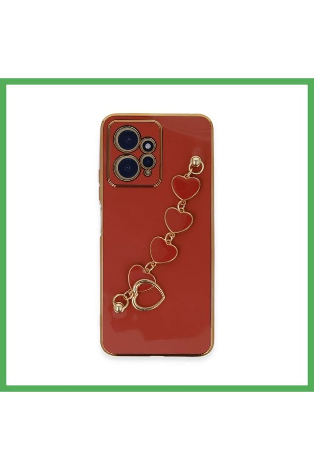 غطاء هاتف Redmi Note 12 4G من Esila، مصنوع من السيليكون - باللون الأحمر، من BEZOSS.