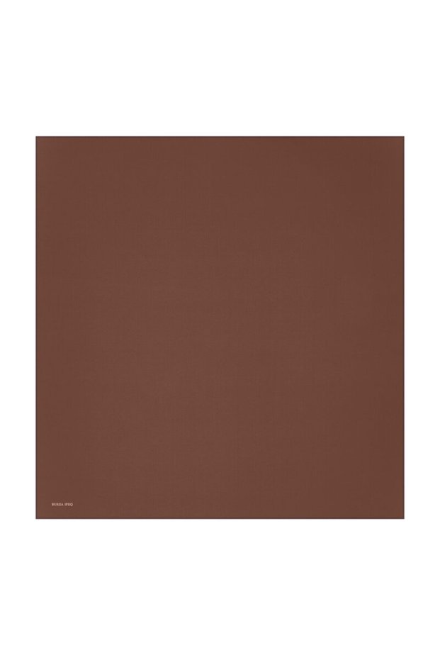 Kanyon Solid Color Twill Silk Scarf