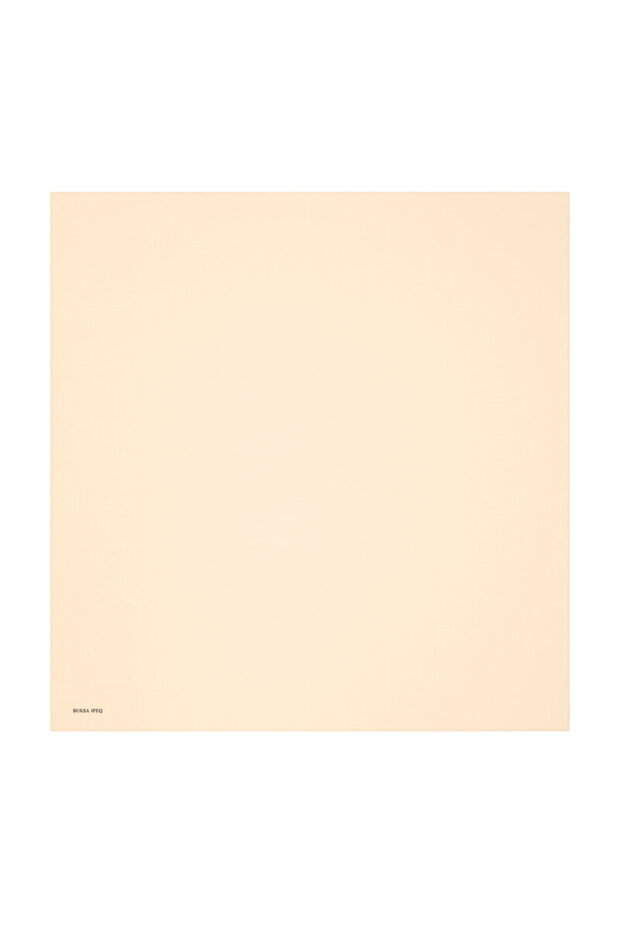 Solid Color Vanilla Twill Silk Scarf