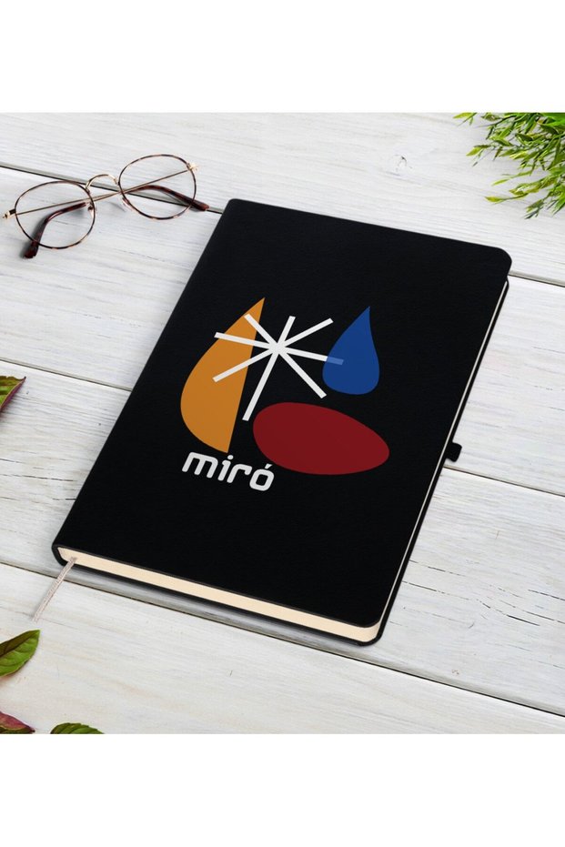 Miro Designed Black Notebook