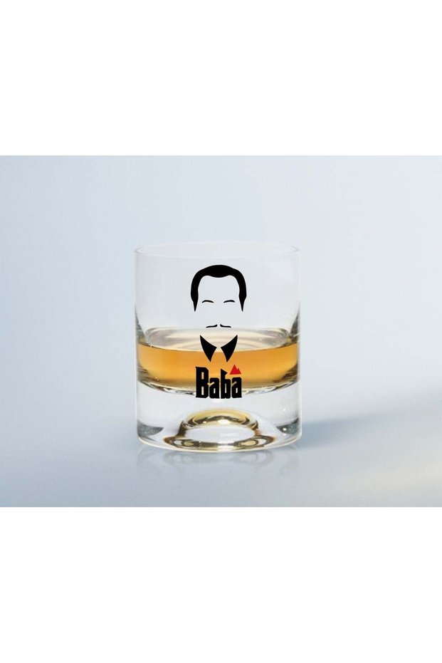 BK Home Colorful Printed "The Godfather" Whiskey Glass Set—12