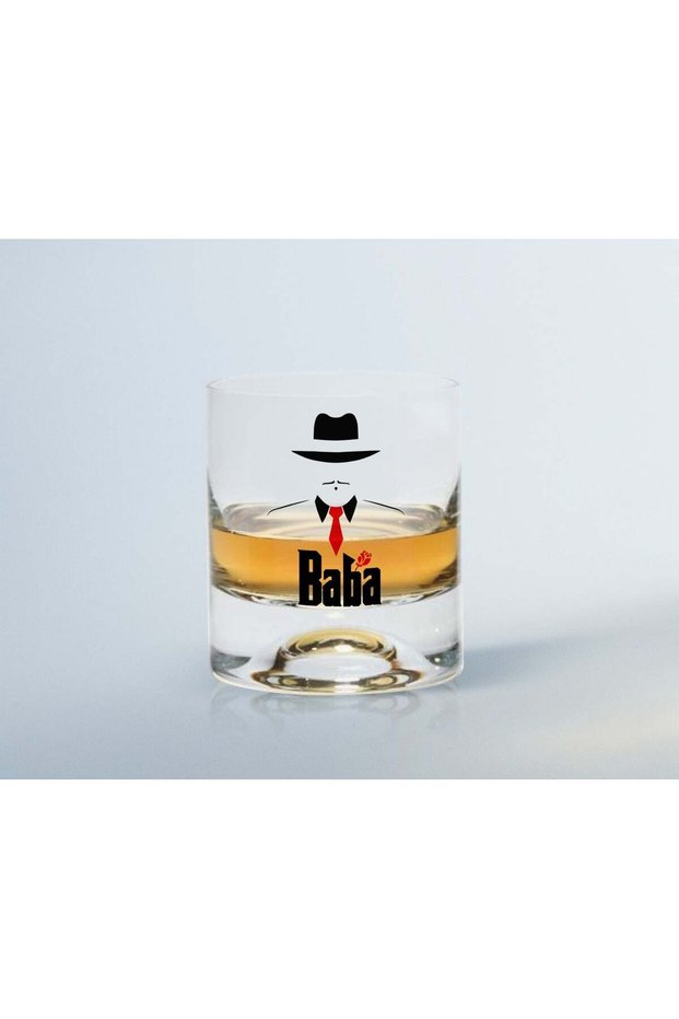 BK Home Colorful Printed "The Godfather" Whiskey Glass - 17