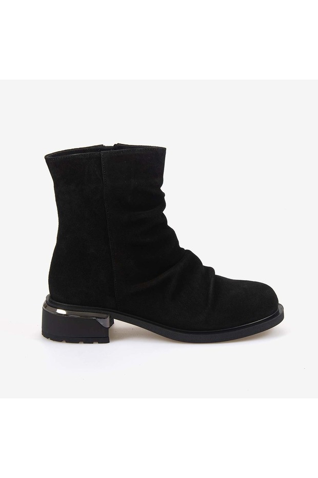 Hawen Angels Women's 5 cm PU Sole Suede Leather Boots 702010