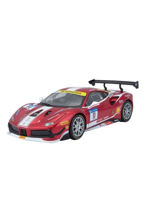 1:24 Ferrari Racing Model Kit (Without Plastic Stand) - 488 Challenge (Formula Racing 2017)