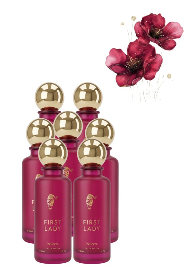 7 قطع من عطر First Lady بحجم 200 مل