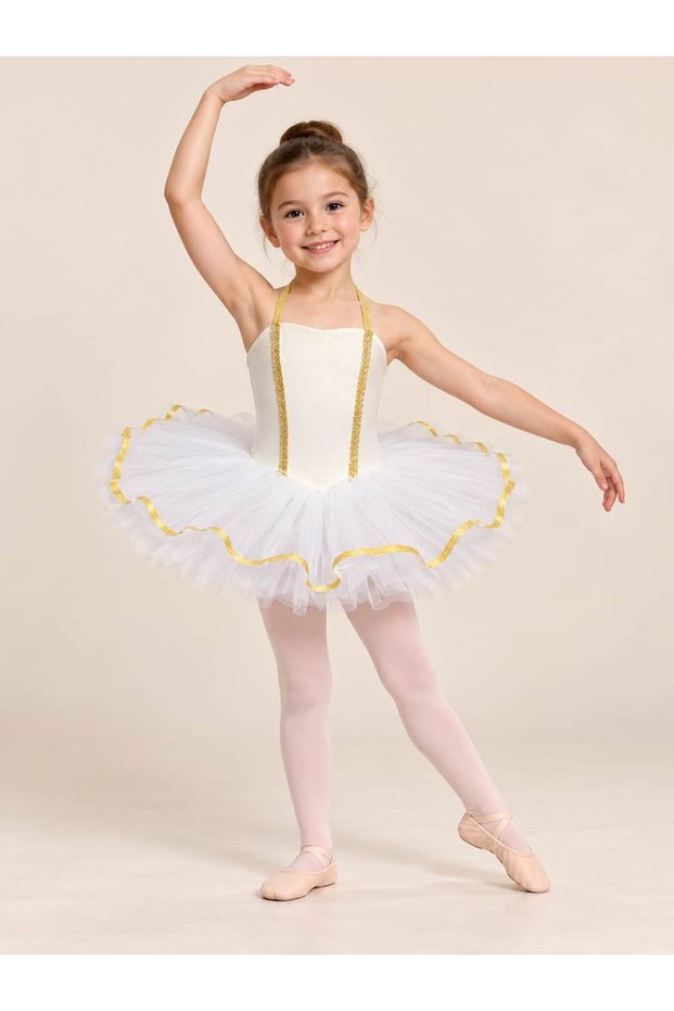 Golden Swan Short Ballet Tutu