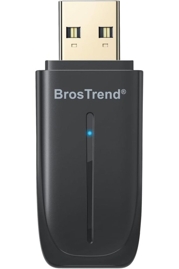 محول واي فاي 6 وبلوتوث 5.4 صغير الحجم USB 2 في 1 طراز AX900